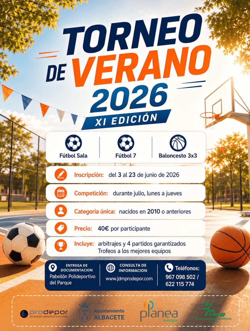 TORNEO DE VERANO 2026